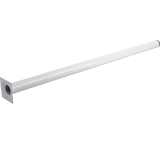 Изображение товара Ножка Tech-Krep D30х700 круглая, нерегулируемая, белая - накладка 151248