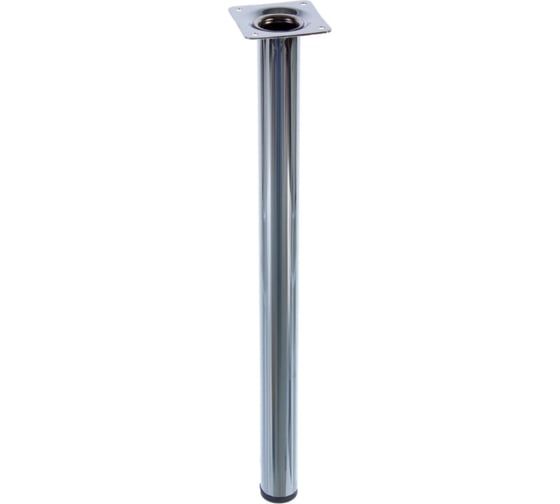 Изображение товара Ножка Tech-Krep D30х400 круглая, нерегулируемая, хром - накладка 151255