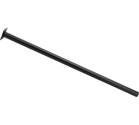 Изображение товара Ножка Tech-Krep D30х800 круглая, нерегулируемая, черная - накладка 151243