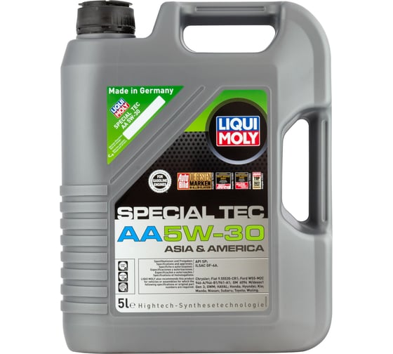 Изображение товара Масло моторное Special Tec AA (5W-30; SN/RC; GF-5; 5 л) LIQUI MOLY 7530