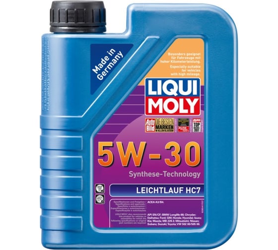Изображение товара Масло моторное синтетическое Leichtlauf HC 7 (5W-30; 5 л) LIQUI MOLY 8542
