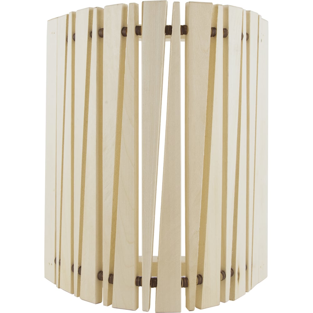 Изображение товара Абажур для светильника настенный угловой из липы 31x27 см Банная линия