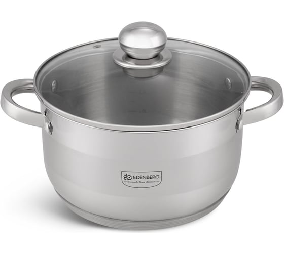 Изображение товара Кастрюля из нержавеющей стали Edenberg 7.7 л EB-3008
