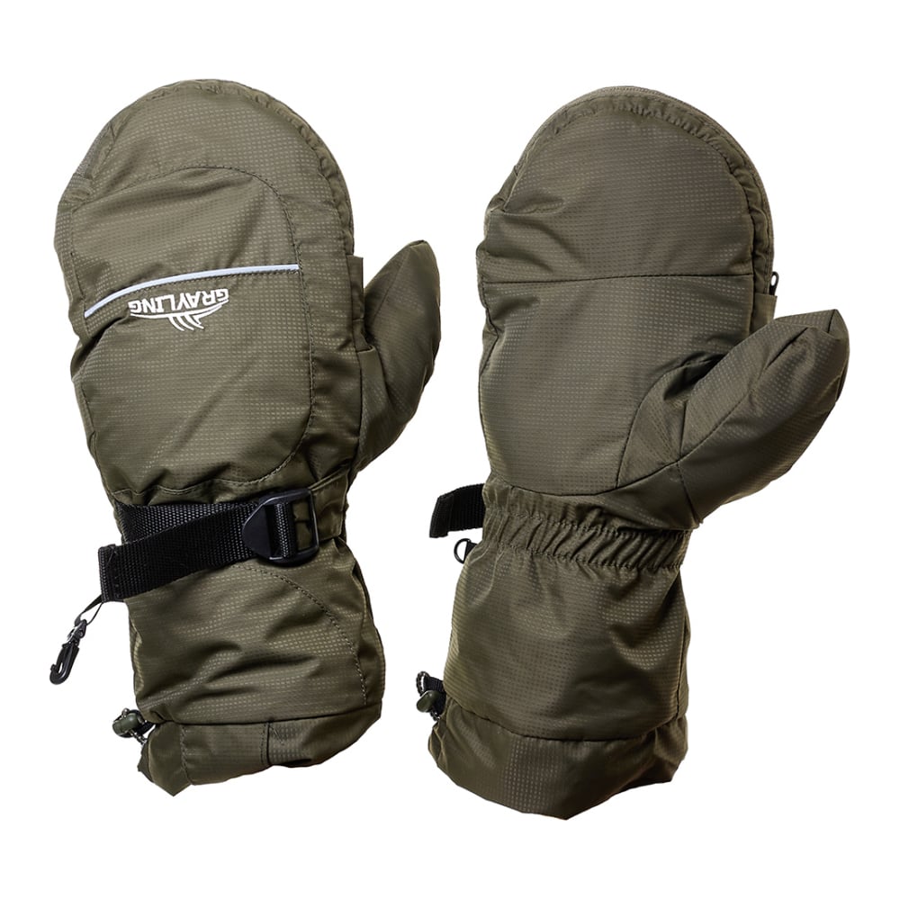 Изображение товара Рукавицы Grayling Рыбак Профи L хаки для зимней рыбалки и отдыха