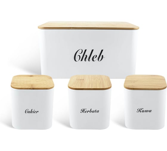 Изображение товара Набор из хлебницы с тремя контейнерами EDENBERG EB-127
