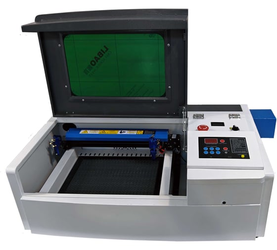 Изображение товара Лазерный СО2 станок Gray 2030 (20*30см), мощность 50 Вт, контроллер М2, CO-101 15503