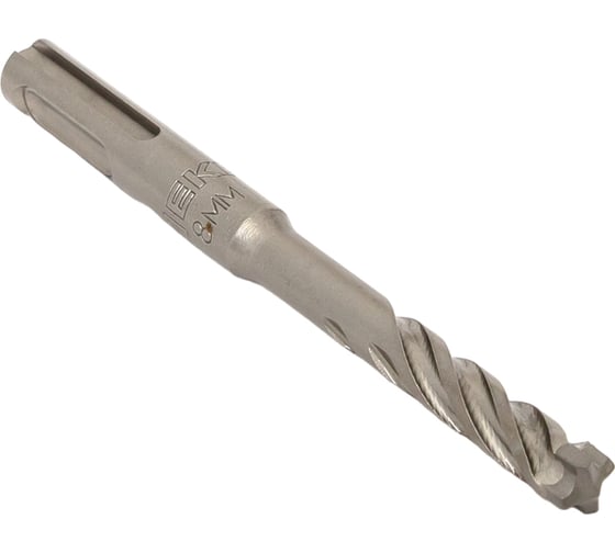 Изображение товара Бур по бетону 8x110 мм, SDS-plus (4 резца) Professional EKF db-8-110-4x4-ue