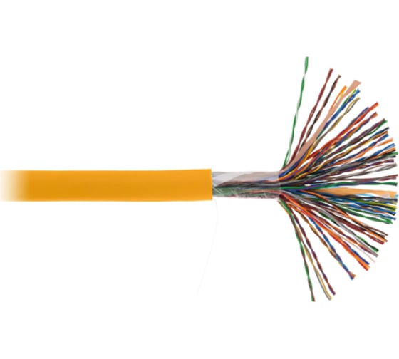 Изображение товара Кабель NETLAN U/UTP 50 пар, категория 5, одножильный, медный, оранжевый, 305м EC-UU050-5-LSZH-OR-3