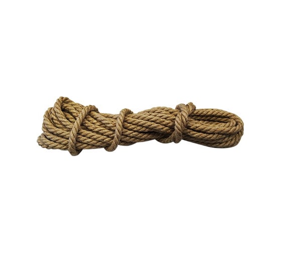 Изображение товара Крученая веревка Политех джут, диаметр 6 мм, 10 м 8003301