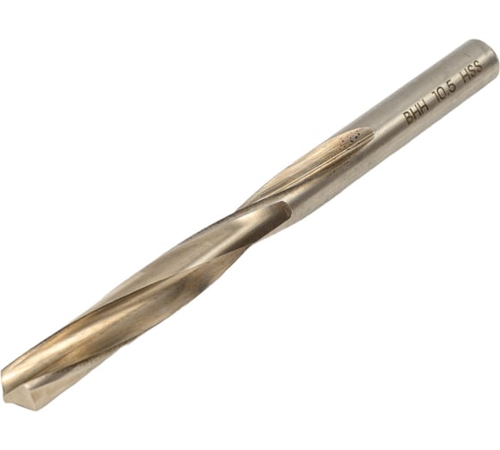 Изображение товара Сверло по латуни (5 шт; 10.5х87х133 мм; HSS; h8; 118 град; DIN 338) BAILDON 01710501-5