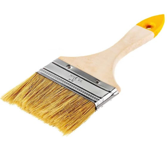 Изображение товара Набор малярных кистей VIRTUS "Slim" натуральная щетина, 75 мм, 12 шт. 001001075s