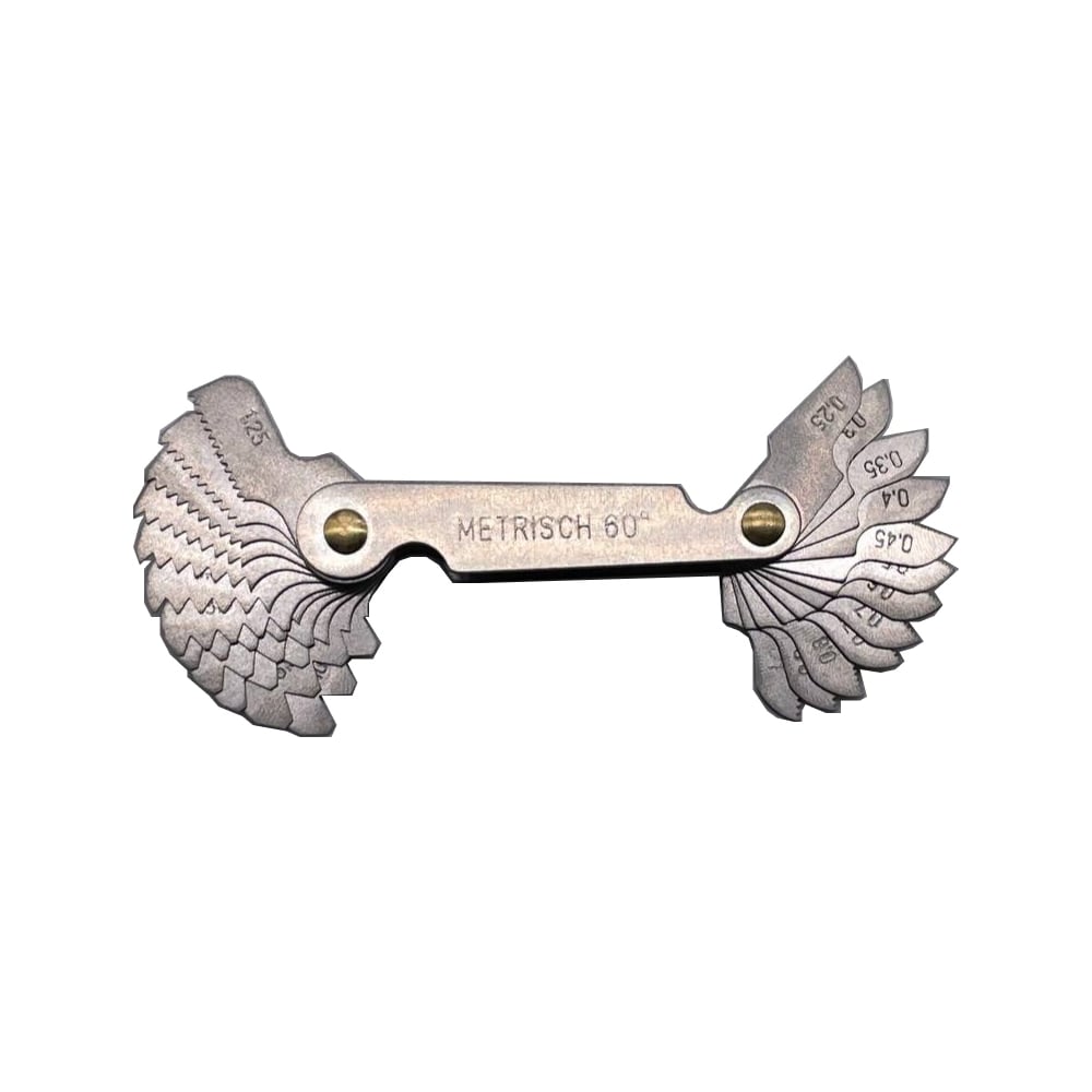 Изображение товара Измеритель резьбы метрический ТЕХНОРЕАЛ МН600053230 профессиональный