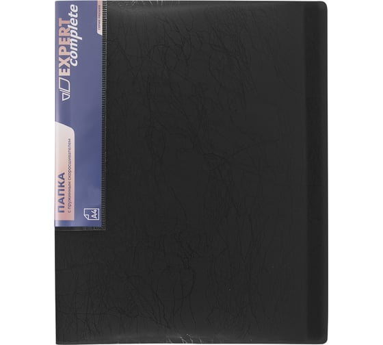 Изображение товара Папка с пружинным скоросшивателем Expert Complete Premier 6 шт., A4, 700 мкм, 20 мм, волокно, черный new EC210530001 720678