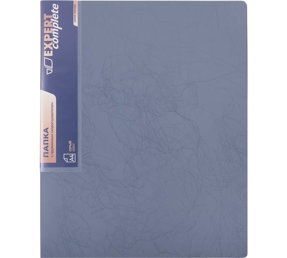 Изображение товара Папка с пружинным скоросшивателем Expert Complete Premier 6 шт., A4, 700 мкм, 20 мм, волокно, серый new EC210530157 720675