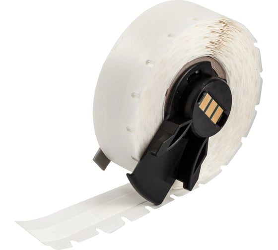 Изображение товара Непрерывная лента BRADY M6C‐1000-439 материал B-439, винил, белый, размер 25.4 мм х 15.24 м brd174308