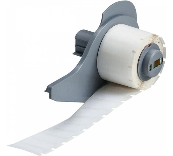 Изображение товара Этикетки BRADY M7-17-483 материал B-483, полиэстер с усиленным адгезивом, белый, размер 25.4x12.7мм brd173407