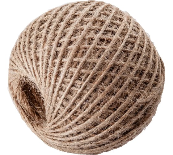 Изображение товара Шпагат Политех джут, 100 м, 1.25 ктекс 8002110