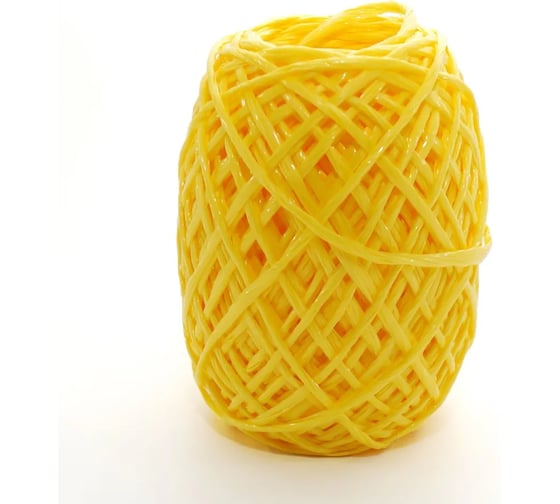 Изображение товара Полипропиленовый шнур Политех жёлтый, 150 м, 0.8 ктекс, 45 кгс 8002056