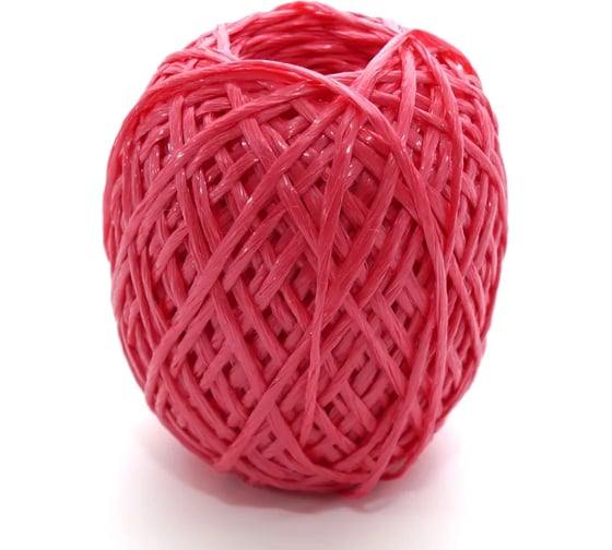 Изображение товара Полипропиленовый шнур Политех красный, 70 м, 0.8 ктекс, 45 кгс 8002045