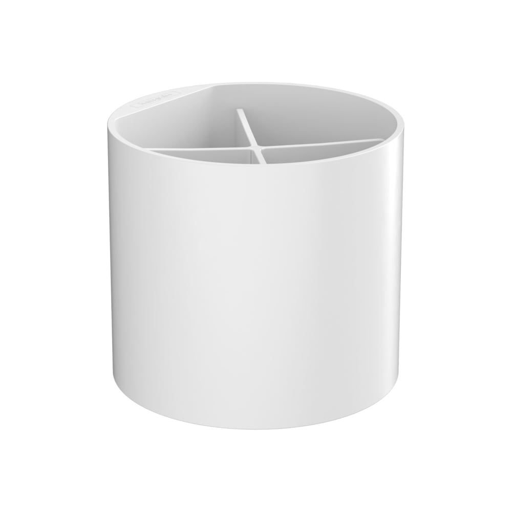 Изображение товара Стакан Hansgrohe WallStoris 27921700 для ванной, белый, настольное крепление