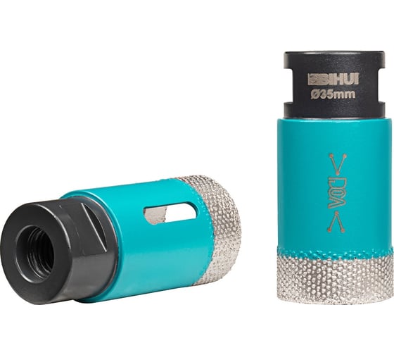 Изображение товара Коронка алмазная для плитки и камня BIHUI 35мм (вакуумная пайка точной формы), арт. DBDB35