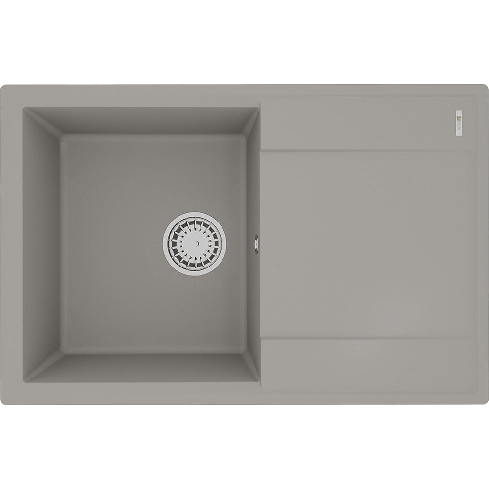 Изображение товара Кухонная мойка из кварцгранита Lemark IMANDRA 760 цвет грей