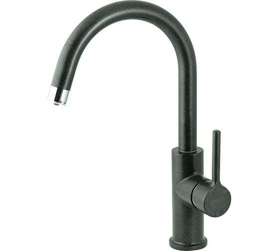 Изображение товара Смеситель для кухни Lemark COMFORT с подключением к фильтру питьевой воды, цвет: антрацит LM3073PAN