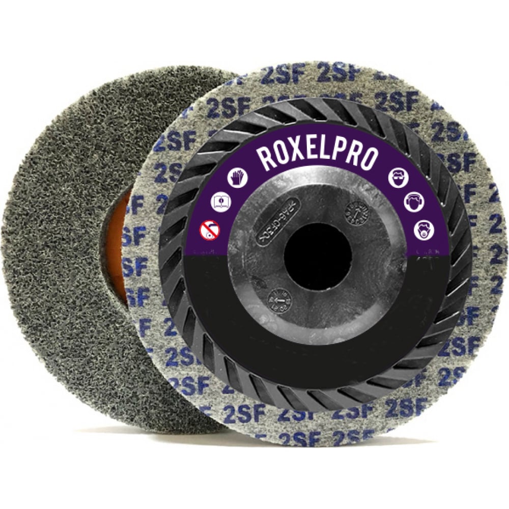 Нетканый прессованный круг RoxelPro прессованный диск для снятия клейких лент roxelpro
