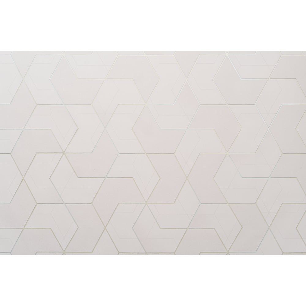 Изображение товара Обои Ecoline Призма с горячим тиснением флизелин 10х1.06 м бежевые