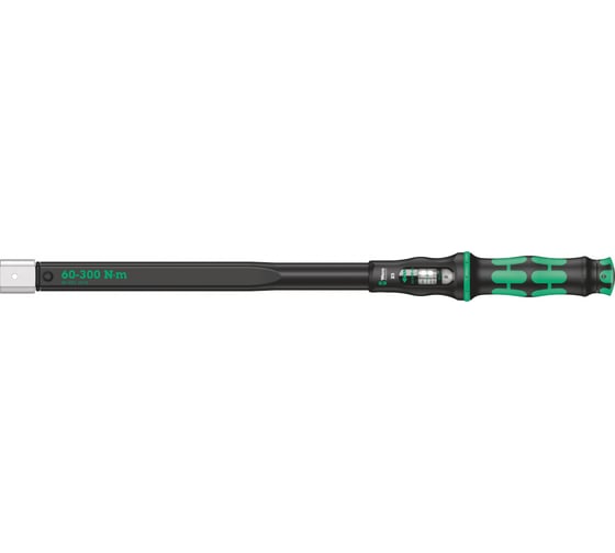 Изображение товара Динамометрический ключ для сменных инструментов WERA Click-Torque X 5 60-300 Нм, L-570 мм WE-075655