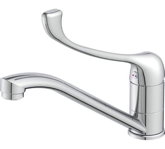 Изображение товара Смеситель для кухни/умывальника Lemark Проджект с локтевой рукояткой, хром LM4634C