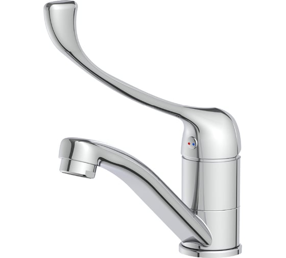 Изображение товара Смеситель для кухни/умывальника Lemark Проджект с локтевой рукояткой, хром LM4637C