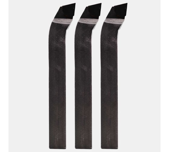 Изображение товара Упаковка резцов токарных подрезных отогнутых левых 3 шт 32x20x170 Т15К6 ГОСТ 18880-73 ХИЗ 510520U