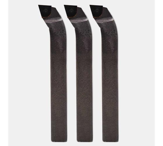 Изображение товара Упаковка резцов токарных подрезных отогнутых 3 шт 32x20x170 Т5К10 ГОСТ 18880-73 ХИЗ 511520U