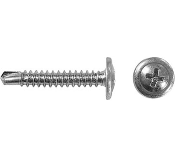 Изображение товара Саморез SWFS ШСММ прессшайба, сверло, 4.2х75 мм, 4 шт. тов-199099