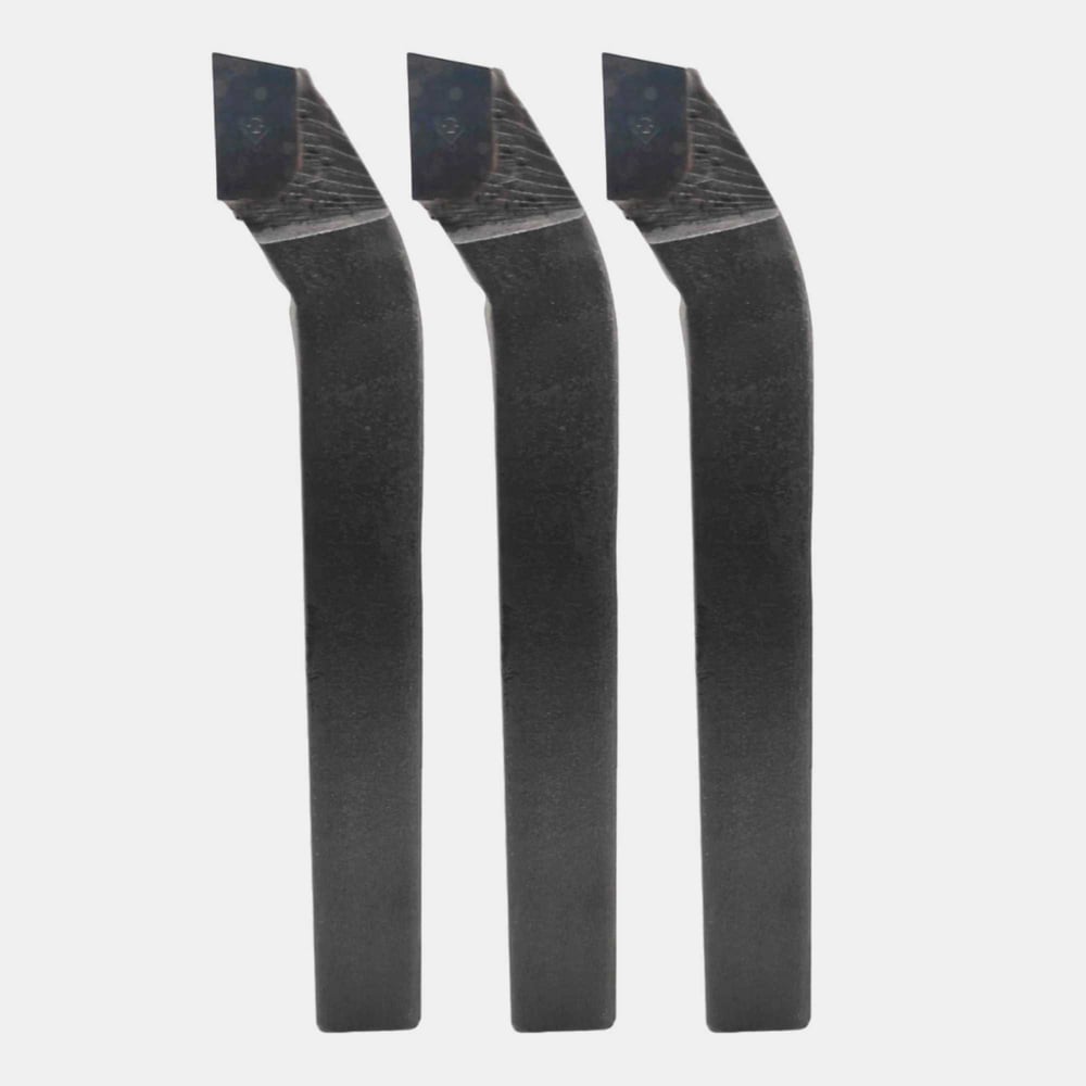 Изображение товара Набор из 3 проходных упорных изогнутых резцов 32x20x170 Т30К4 ГОСТ 18879-73