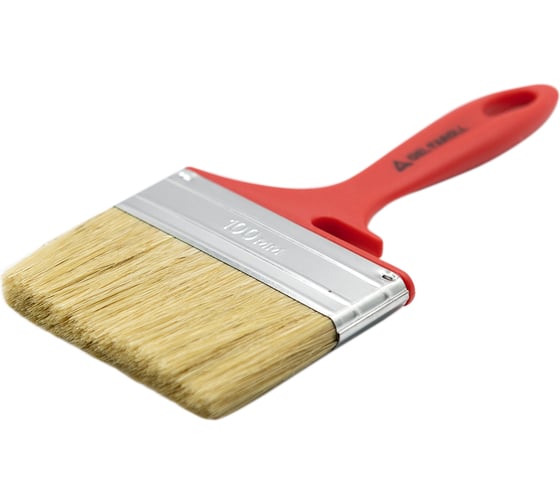 Изображение товара Кисть флейцевая Deltaroll универсальная светлая щетина, 100x12 мм 13299