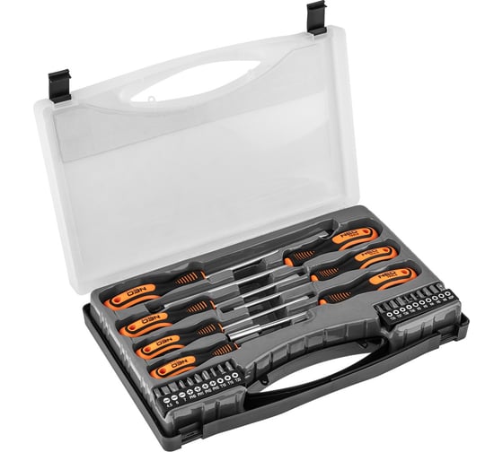 Изображение товара Набор отверток и бит NEO Tools 27 шт 04-197