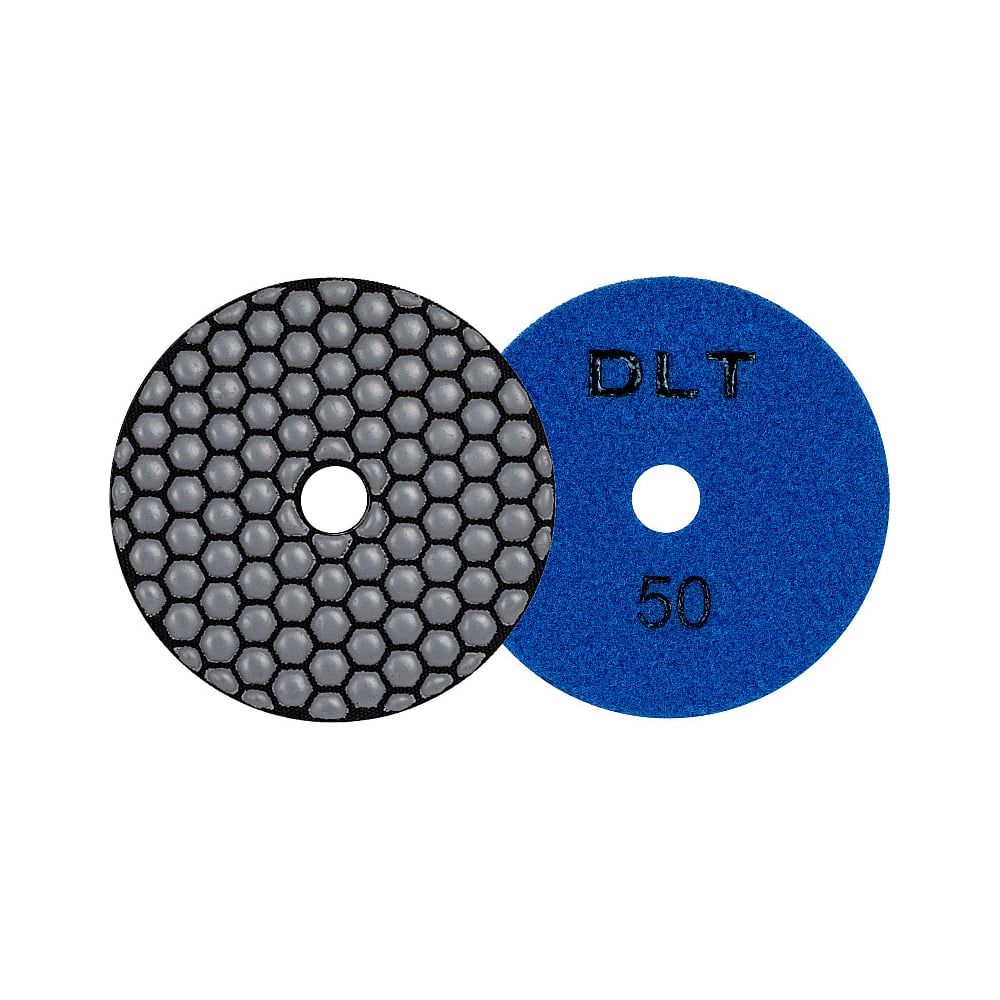 Изображение товара Круг алмазный гибкий шлифовальный №15 100 мм Р50 DLT 1167