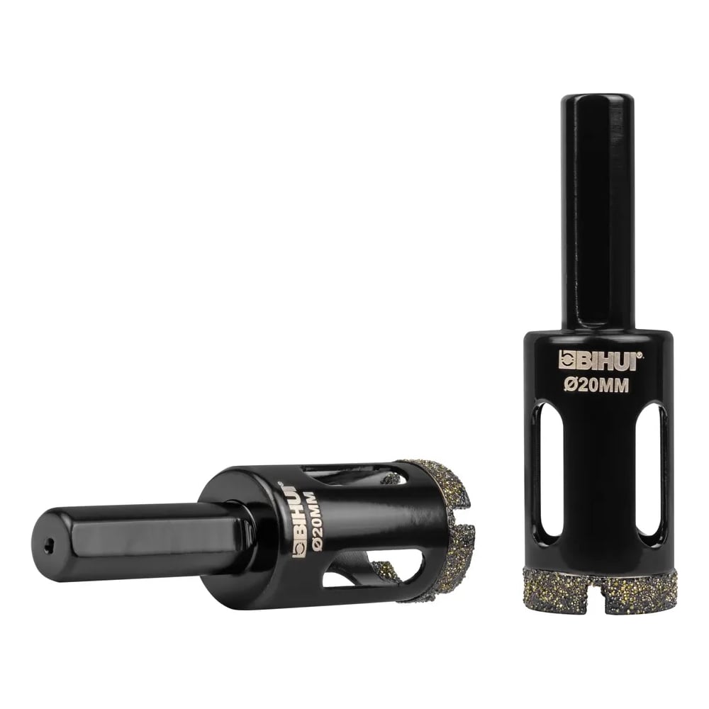 Изображение товара Коронка алмазная по стеклу и керамике BIHUI DBW20 20 мм