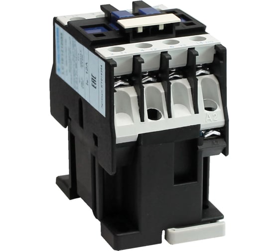 Изображение товара Контактор электромагнитный Электротехник LC1E1210Q5, 3Р, 12А, 1НО, 380В/50Гц, ET014284