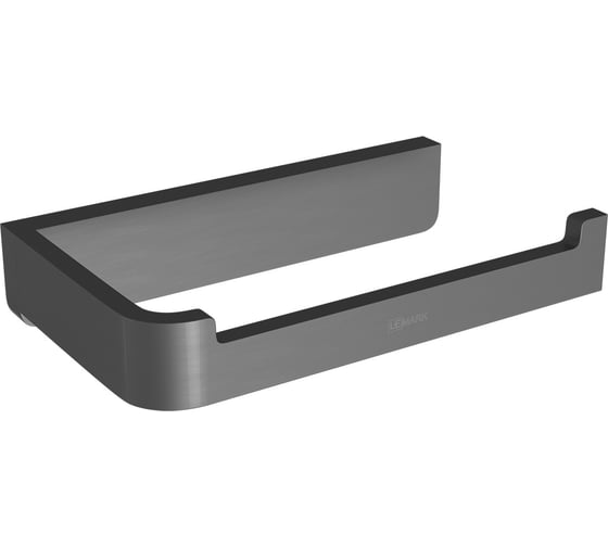 Изображение товара Держатель для туалетной бумаги Lemark SMOOTH LINE открытый, графит 9726009