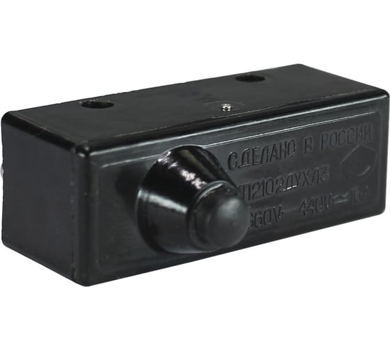 Изображение товара Микровыключатель Электротехник МП 2102Л УХЛ3 исп.03.1А, 2-х пол., 10А, 660В, 1з и 1р, IP00, толкатель с увеличенным рабочим ходом, базовый, винт ET004052