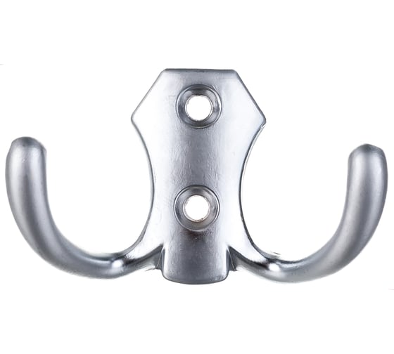 Изображение товара Крючок Tech-Krep/Zitar 2405, 2-х рожковый, матовый хром 1 шт 129919