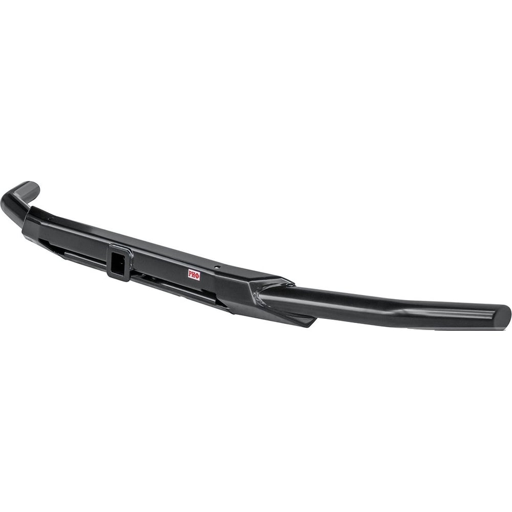 Изображение товара Передний силовой бампер РИФ для УАЗ Патриот 2015+ с фаркопом черный