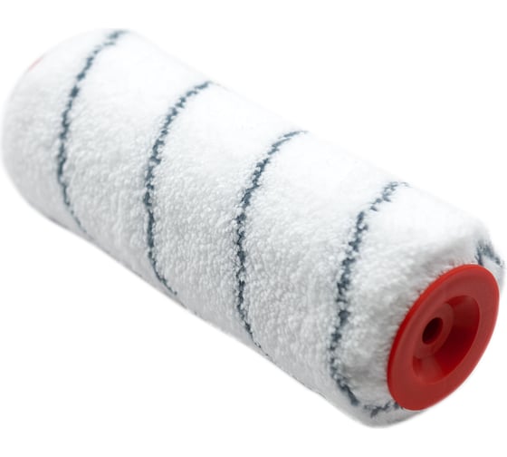 Изображение товара Валик Deltaroll микрофибра медиум с черной полоской, ворс 11 мм, 180x48 мм R04180