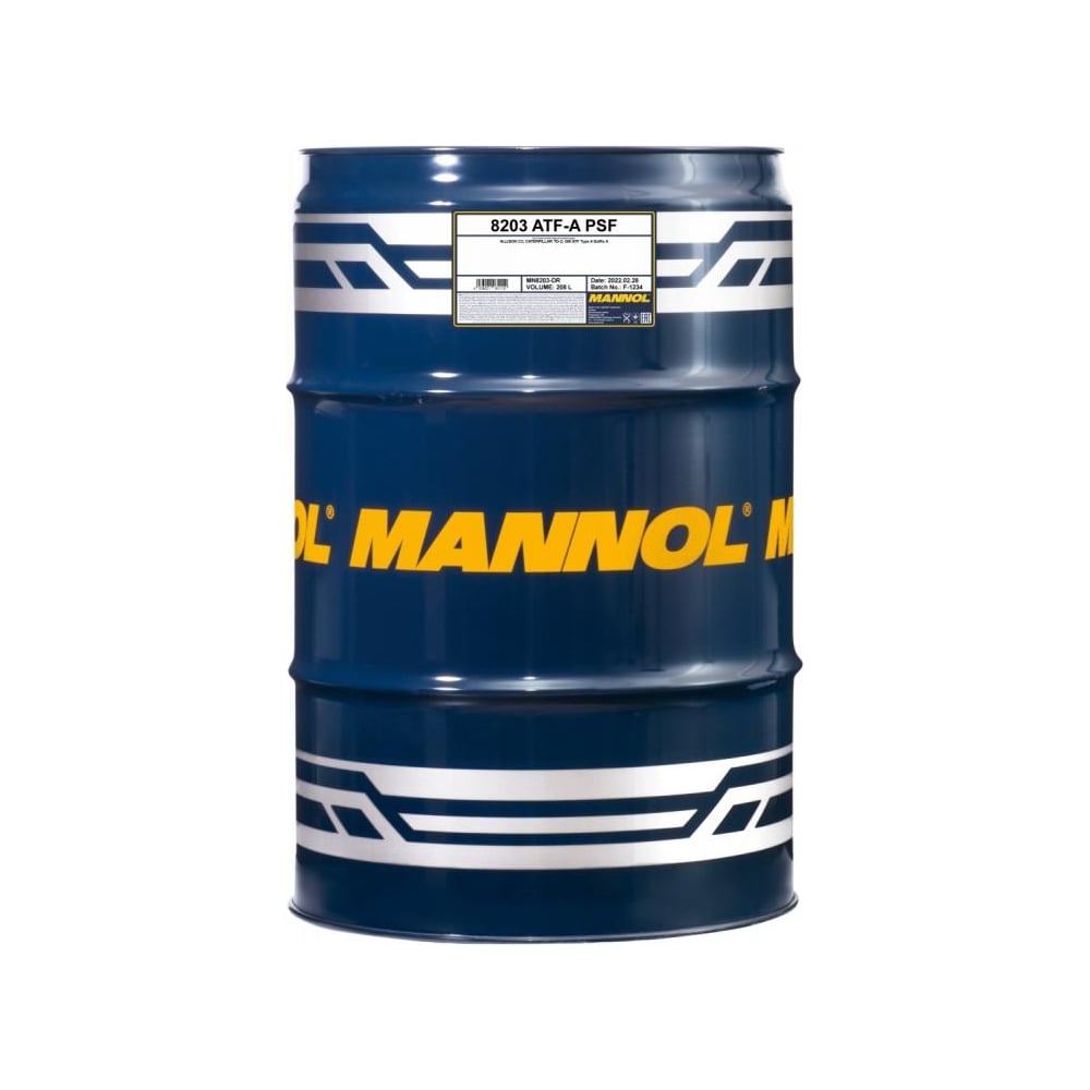 Гидравлическая жидкость MANNOL ATF-A PSF 208 л 1329