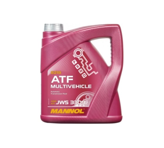Изображение товара Жидкость для АКПП MANNOL MULTIVEHICLE JWS 3309 4 л 82184