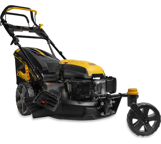 Изображение товара Газонокосилка Champion 3кВт, привод 508мм, 65л, 25-75мм, 1рычаг/6, 37кг, 4в1, 3колеса, 1разблок LMZ5130/1