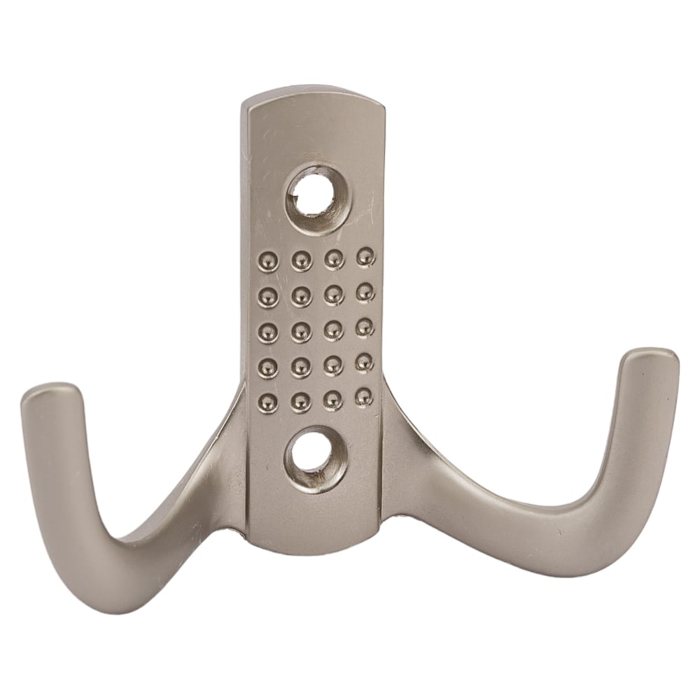 Изображение товара Крючок с перфорацией Tech-Krep/Zitar 2-х рожковый, сатин 1 шт 129910